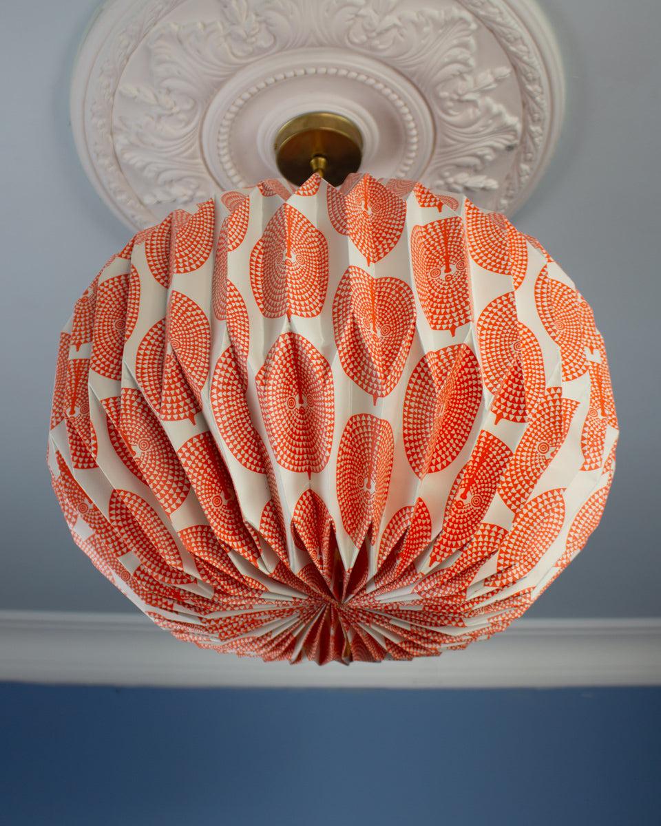 Origami Lampshade Globe Sun Mask
