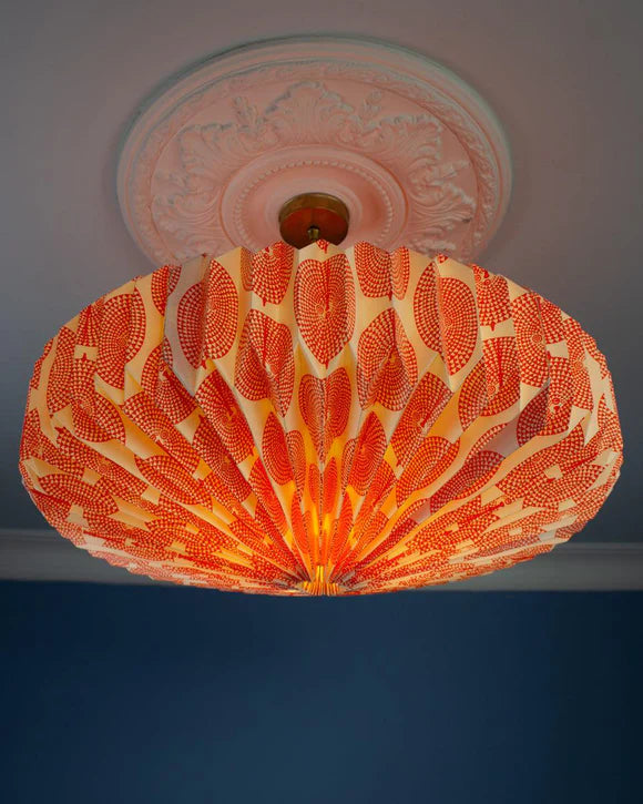 Origami Lampshade Saucer Sun Mask