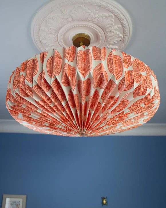 Origami Lampshade Saucer Sun Mask