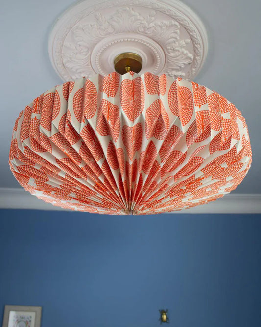Origami Lampshade Saucer Sun Mask