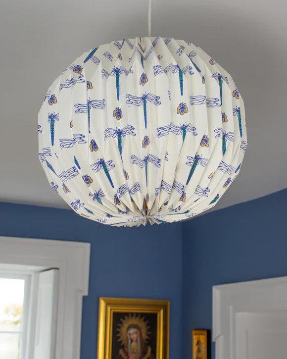 Origami Lampshade Globe Dragonfly