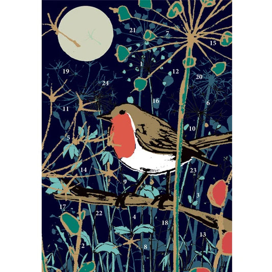 Advent Card Winters Tale Robin