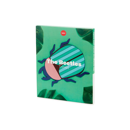 Beetle Shaped Trivet (Blue & Pink)