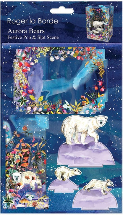 Small Pop & Slot Diorama Aurora Bears