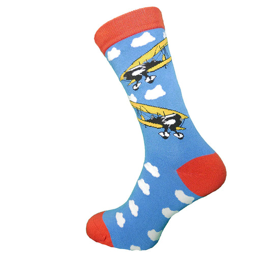 7-11 Bamboo Socks Bi-Plane