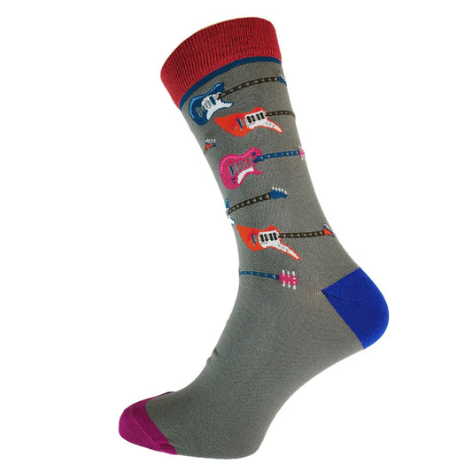 7-11 Bamboo Socks Guitars