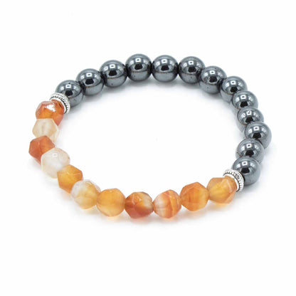 Gemstone Bracelet - Magnetic Carnelian