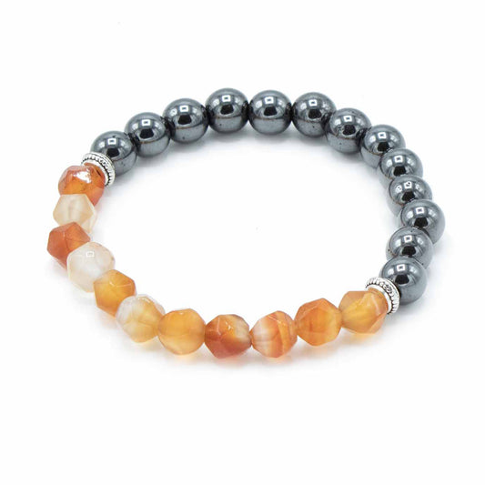 Gemstone Bracelet - Magnetic Carnelian