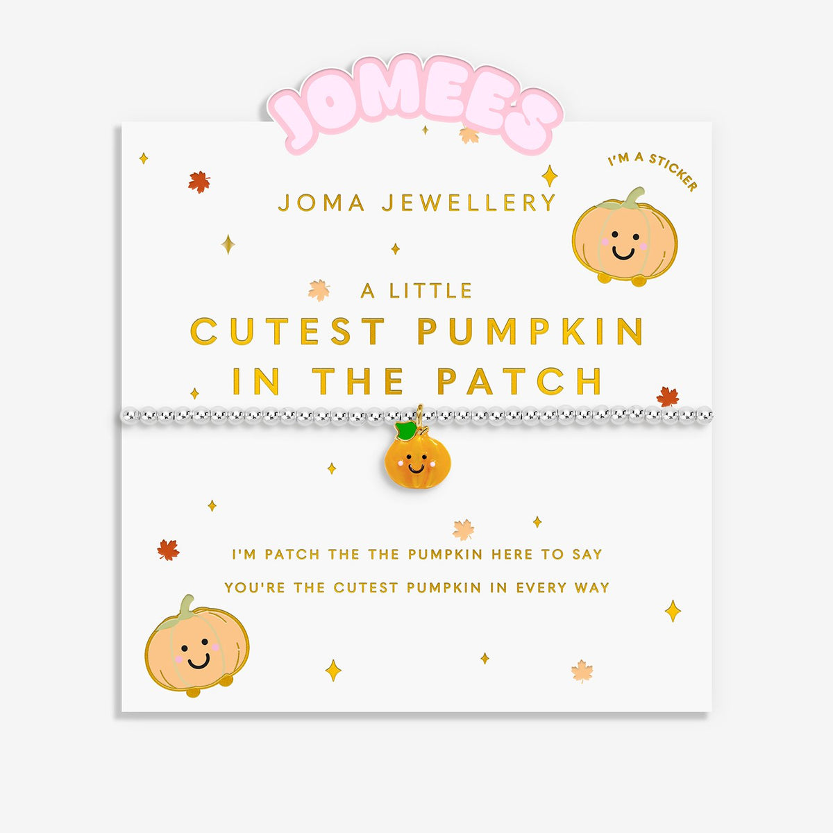 Kids Bracelet Cutest Pumpkin