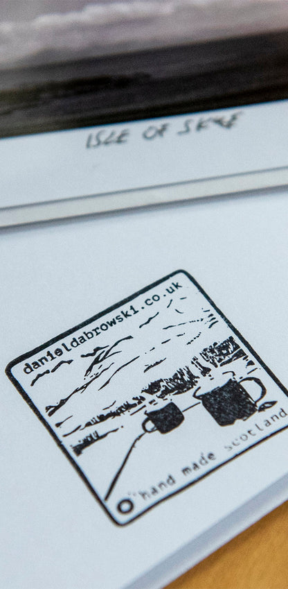 Blank Photo Card Old Man of Storr