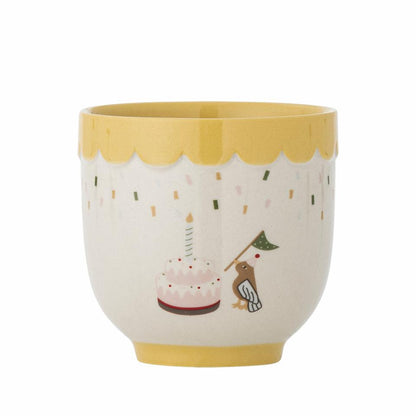 Bloomingville Celebrate Stoneware Cup (Yellow)