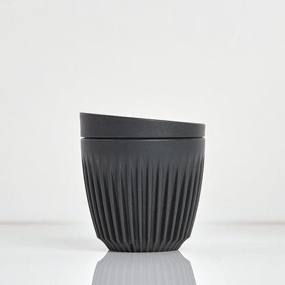 6oz Huskee Travel Cup & Lid (Charcoal)