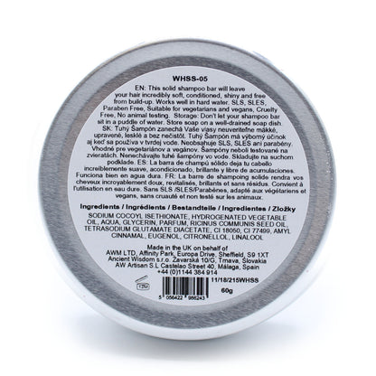 Wild Hare Solid Shampoo Tin Cherry Bonbon