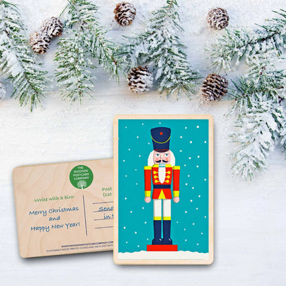 Wooden Postcard Nutcracker