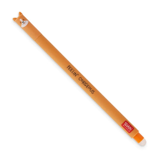 Erasable Pen Corgi Black