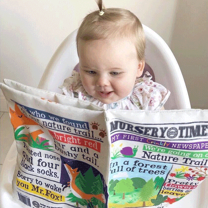 Crinkly Book Rainbow Dinosaurs