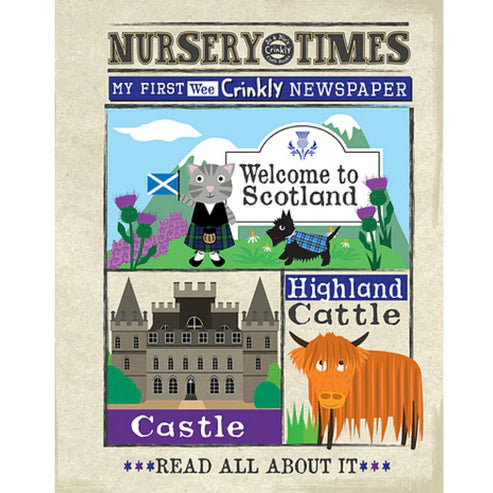 Crinkly Book Welcome To Scotland
