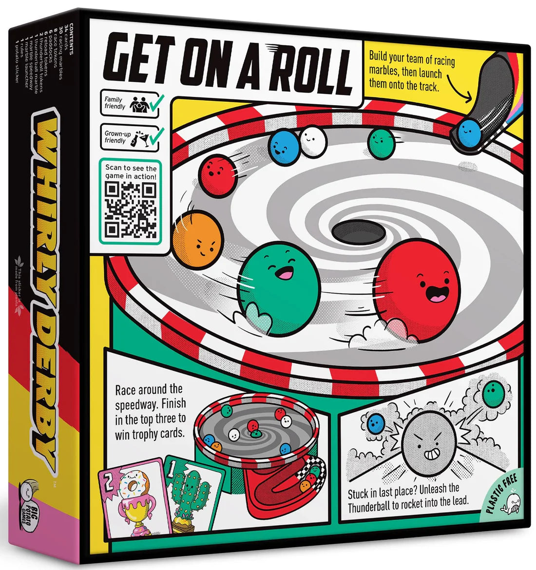 Whirly Derby Marble Game
