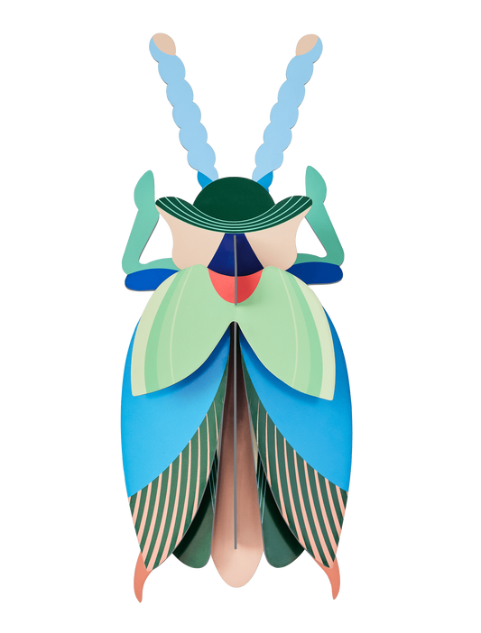 Studio Roof 3D Model Kit - Emerald Beetle