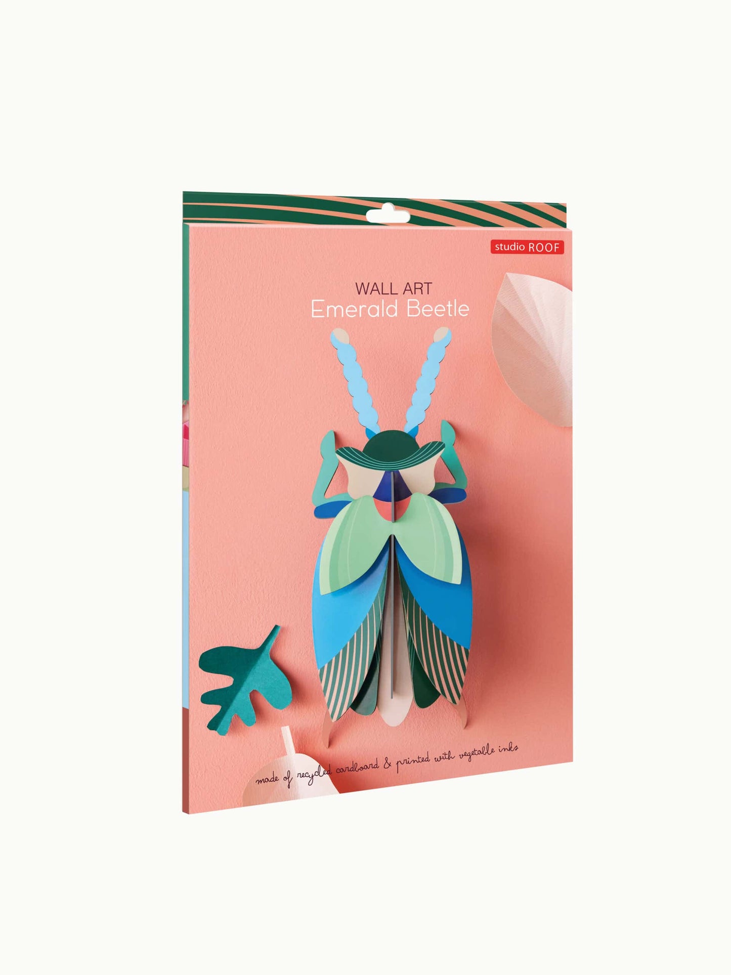 Studio Roof 3D Model Kit - Emerald Beetle