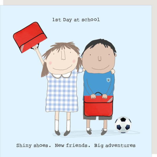 Card 1st Day At School