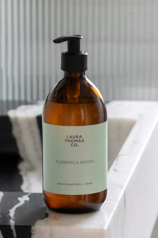 Laura Thomas Flowers & Wood Hand Wash (500ml)