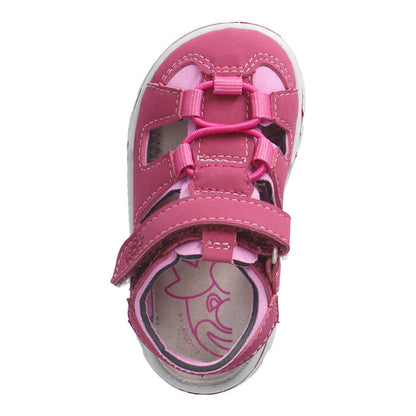 Ricosta GERY Closed Toe Sandals (Fuschia) 20-24