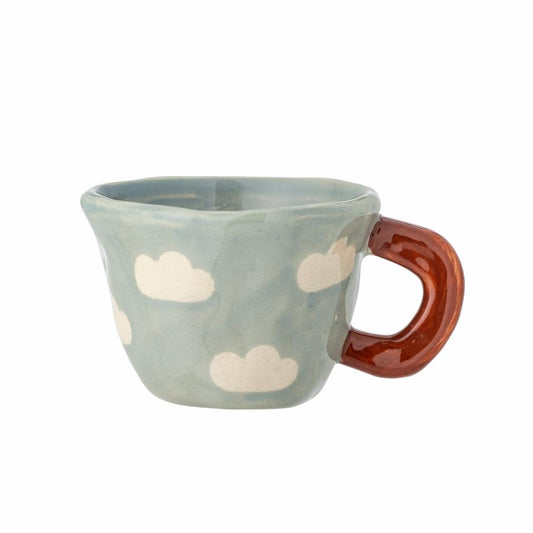 Nini Stoneware Cup Clouds On Blue
