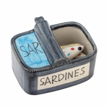 Caiam Stoneware Chopstick Holder Sardines