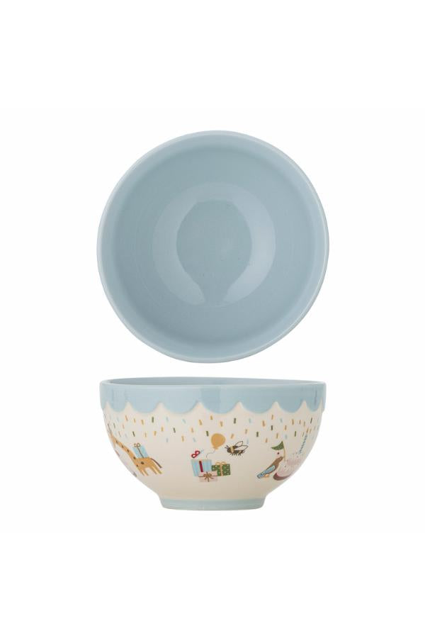Celebrate Stoneware Bowl (Blue)