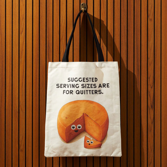 Canvas Tote Bag - Googly Food