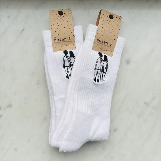 Helen B Gym Socks Naked Back (42-45)