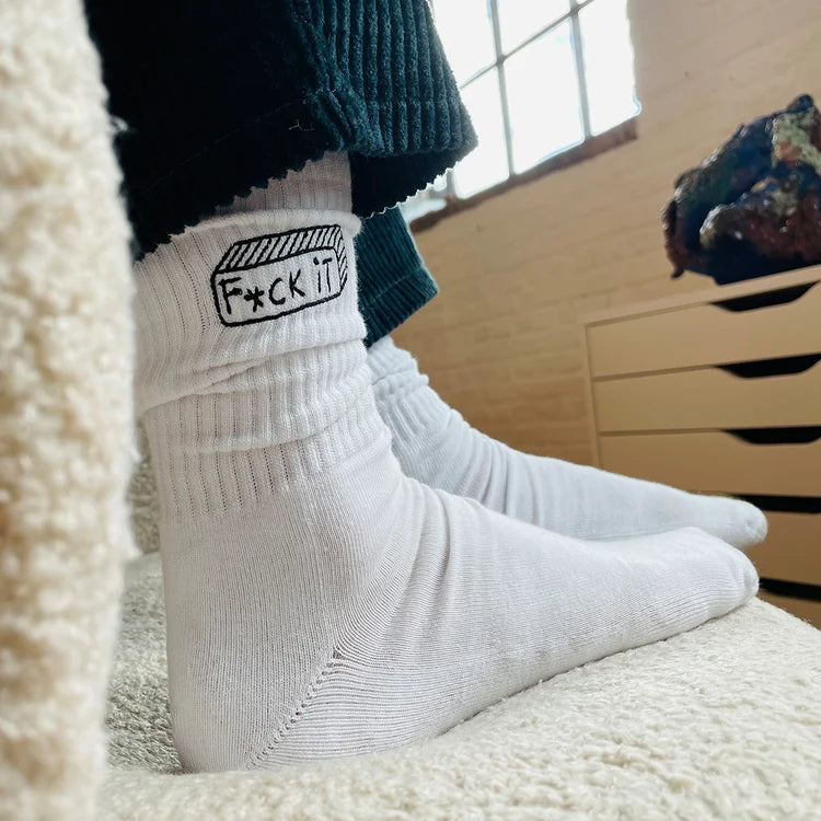 Helen B Gym Socks Fuck It (38-41)