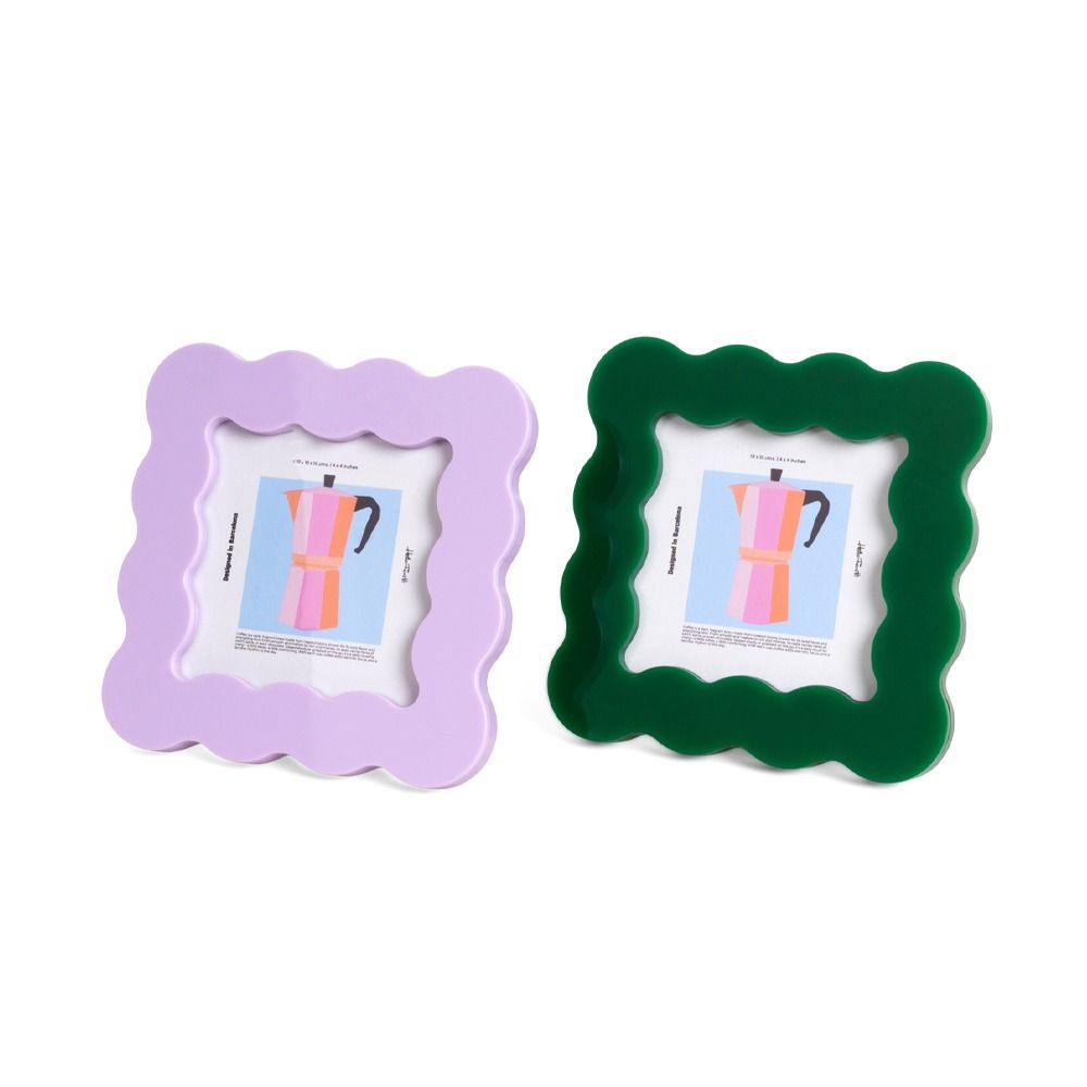 Helio Ferretti Petal Photo Frame 10x10cm - Violet