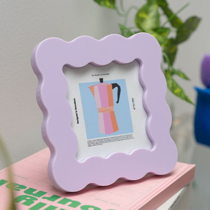 Helio Ferretti Petal Photo Frame 10x10cm - Violet