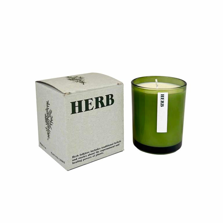 Large Botanical Candle - Herb