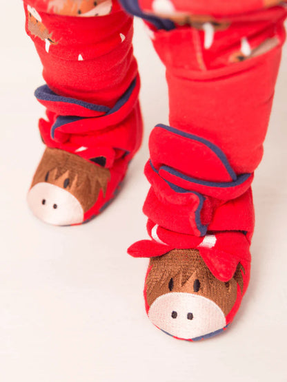 Hamish Highland Cow Booties