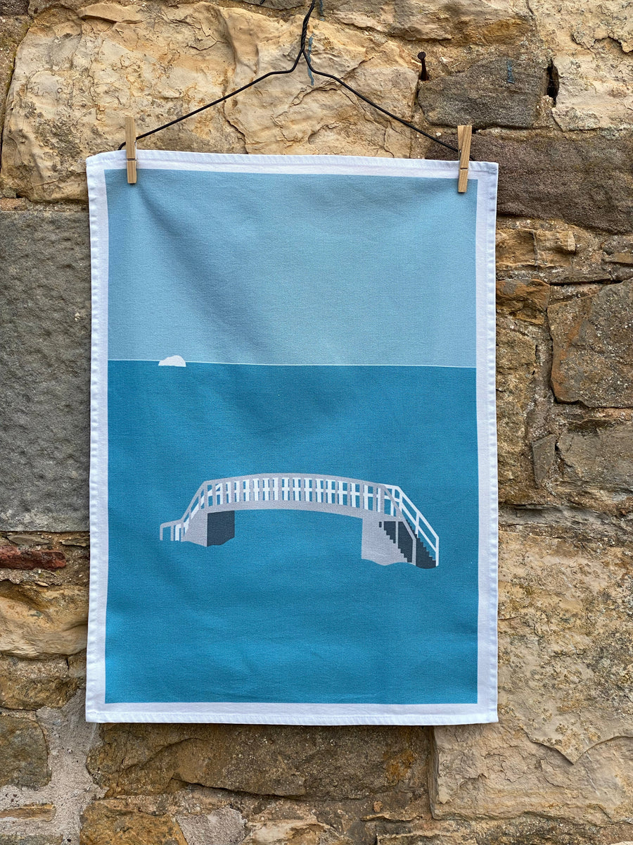 Fiddy & Mabel Tea Towel Bridge To Nowhere