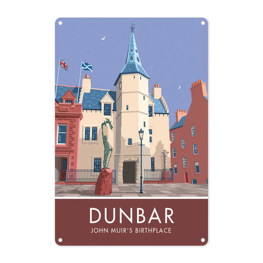 Metal Sign - Dunbar John Muir's Birthplace