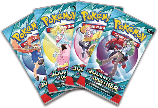 Pokemon Cards Scarlet & Violet Journey Together (1 Pack of 10 Cards)