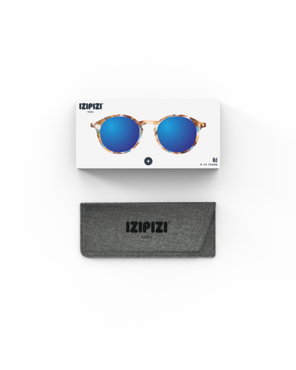 Junior Sunglasses D Blue Tortoise Mirror (5-10y)