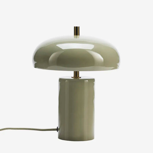 Stoltz Enamel Table Lamp Sage