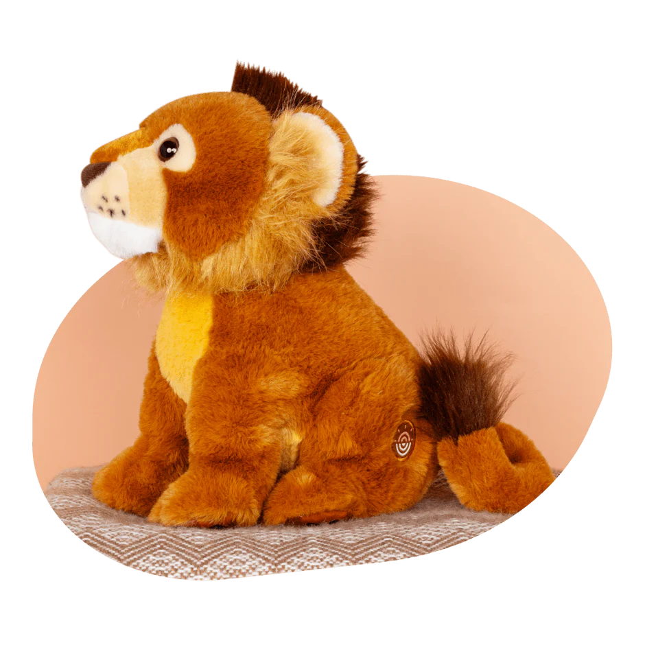 Lion Soft Toy with Tracking Link