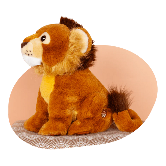 Lion Soft Toy with Tracking Link