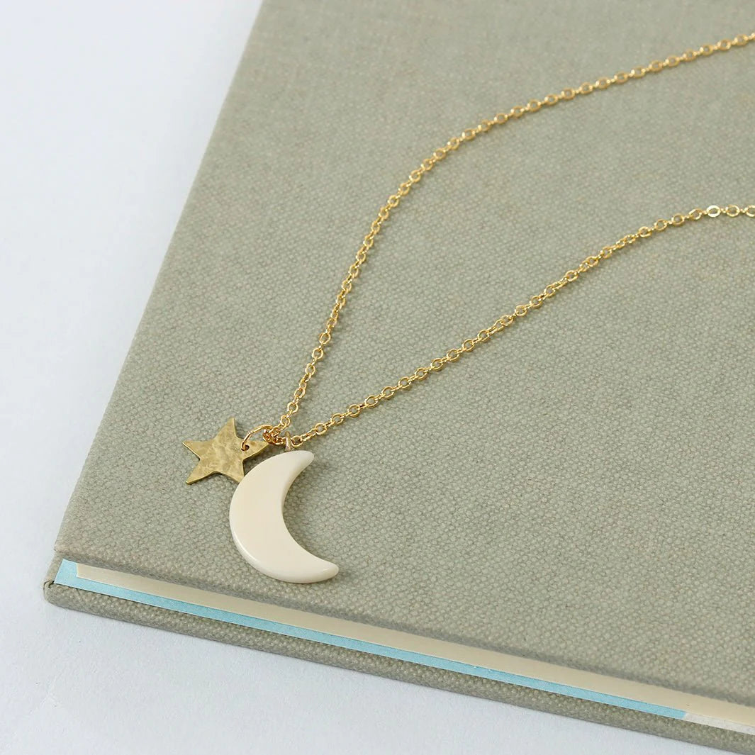 Luna Moon & Star Pendant