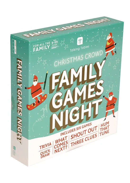 Christmas Family Games Night - 6 Games