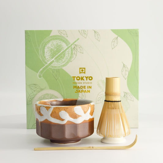 Matcha Giftset Kanegin Brown