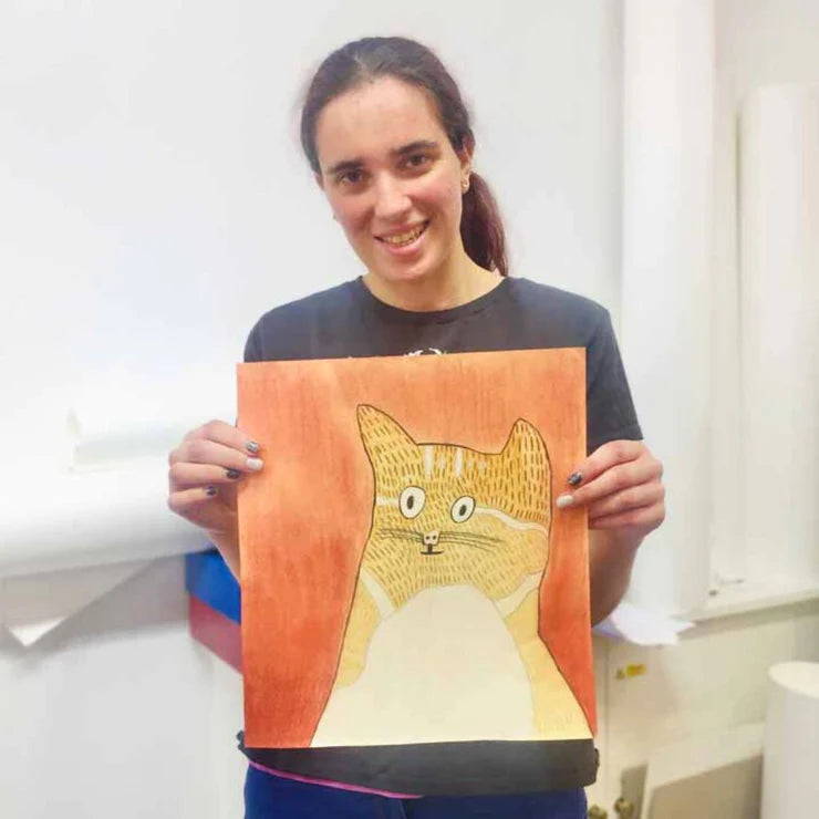 Recycled PU Bookmark - MIAOW FOR NOW