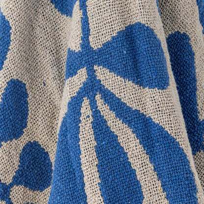 Bloomingville Nevine Cotton Throw (Blue)