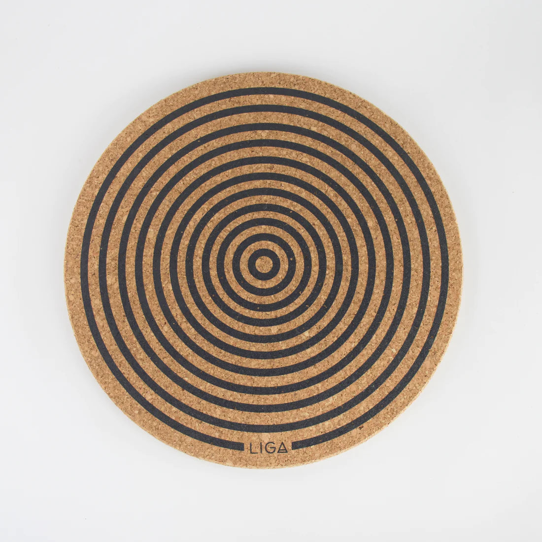 Cork Placemat Orbit Grey